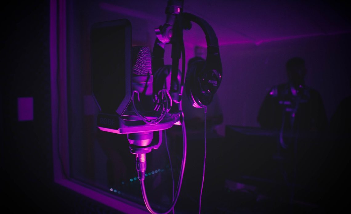 microphone, music, rec